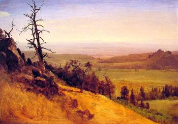 Albert Bierstadt : Nebraska Wasatch Mountains